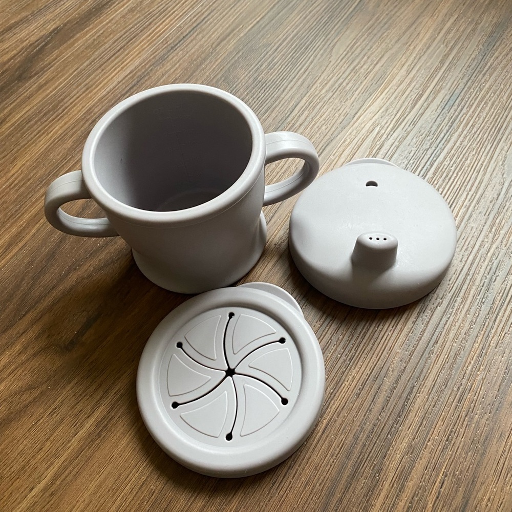 Haakaa Silicone Sip-n-Snack Cup